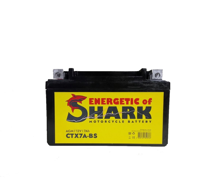 Аккумулятор Energetic Shark CTX7ABS 7 Ah AGM